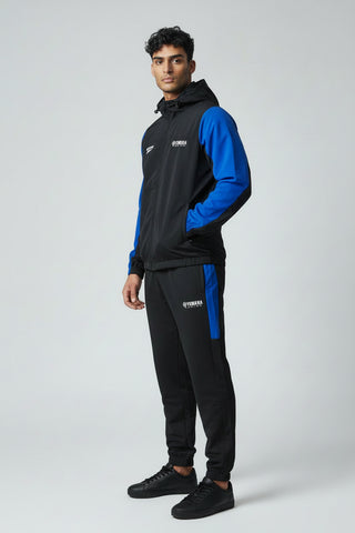 Ensemble survêtements Yamaha Premium Line – Noir avec détails bleu